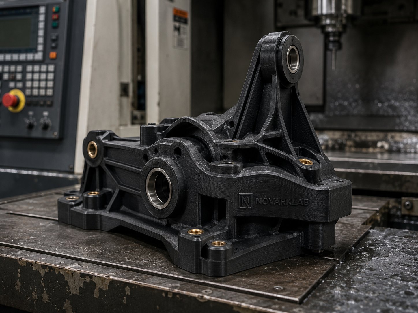 Ricambio industriale ricostruito tramite reverse engineering e stampato in 3D